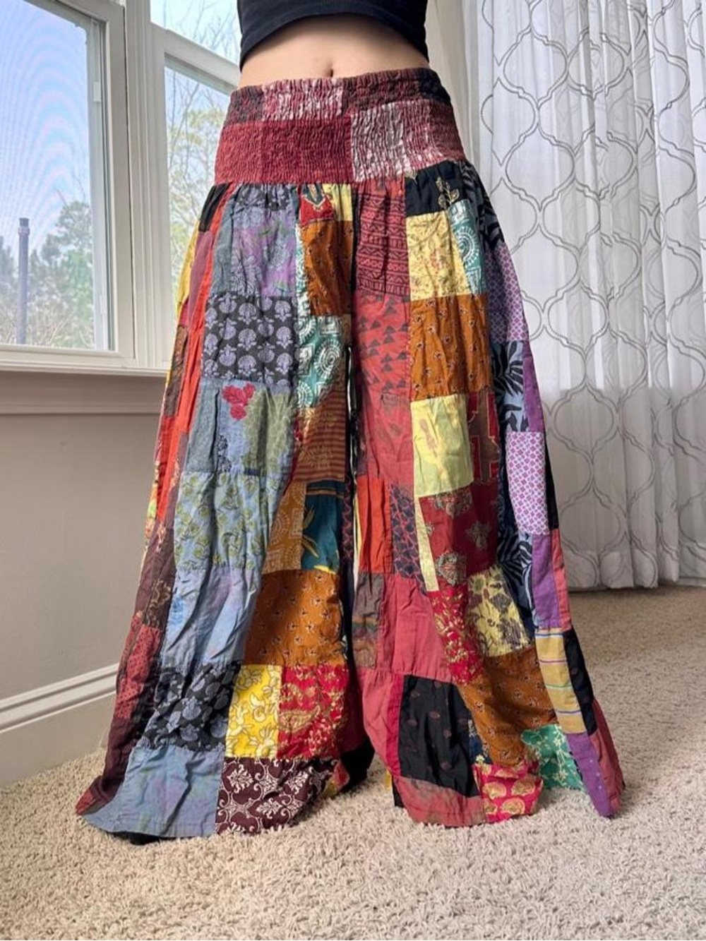 Patchwork Pants - Picture 2 of 7